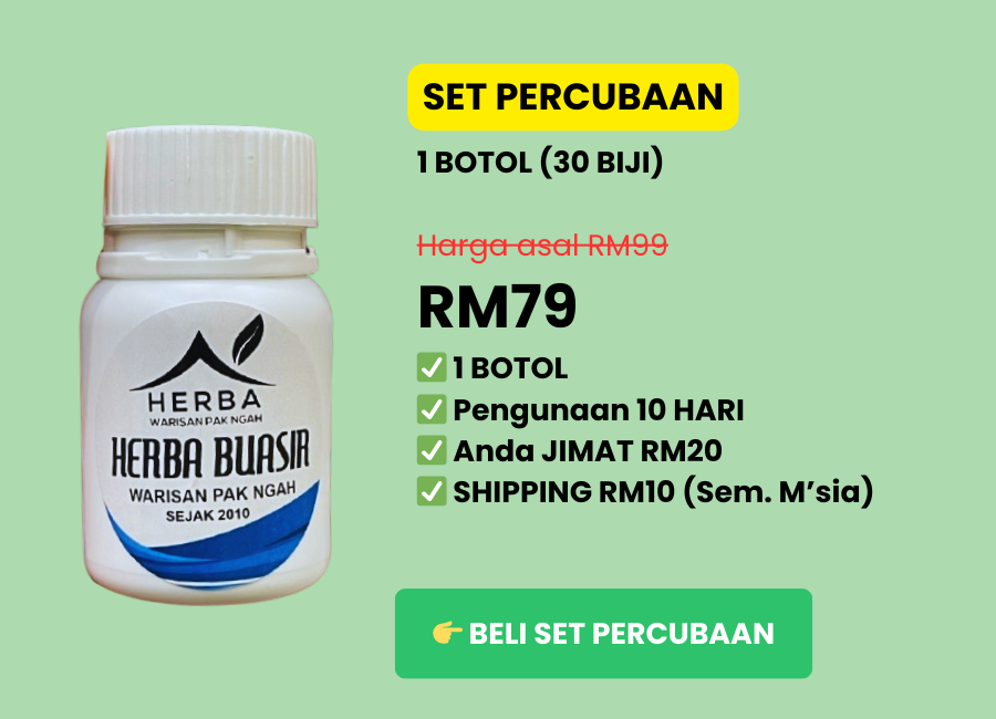 Buasir Set Percubaan